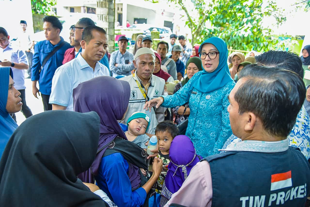 Gubernur NTB Tinjau Posyandu di Lantan, Perkuat Penanganan Stunting dan Pelestarian Lingkungan