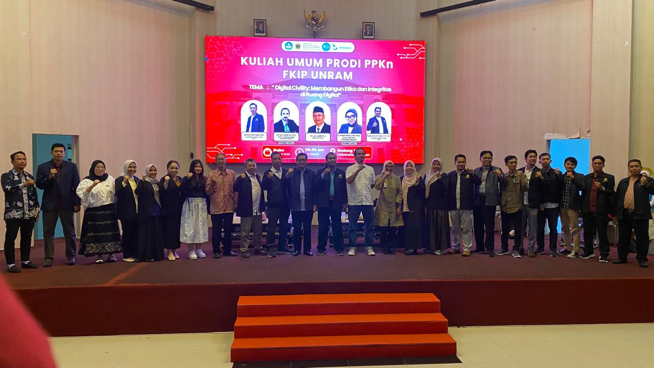 Kuliah Umum PPKn FKIP Universitas Mataram Bahas Digital Civility, Tekankan Etika dan Integritas Warga Negara di Era Digital