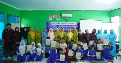 Kegiatan edukasi kesehatan remaja yang diselenggarakan PWA NTB bersama FK UMMAT, FIK UMMAT, dan FKIK Unram di Aula SMK Muhammadiyah Mataram.