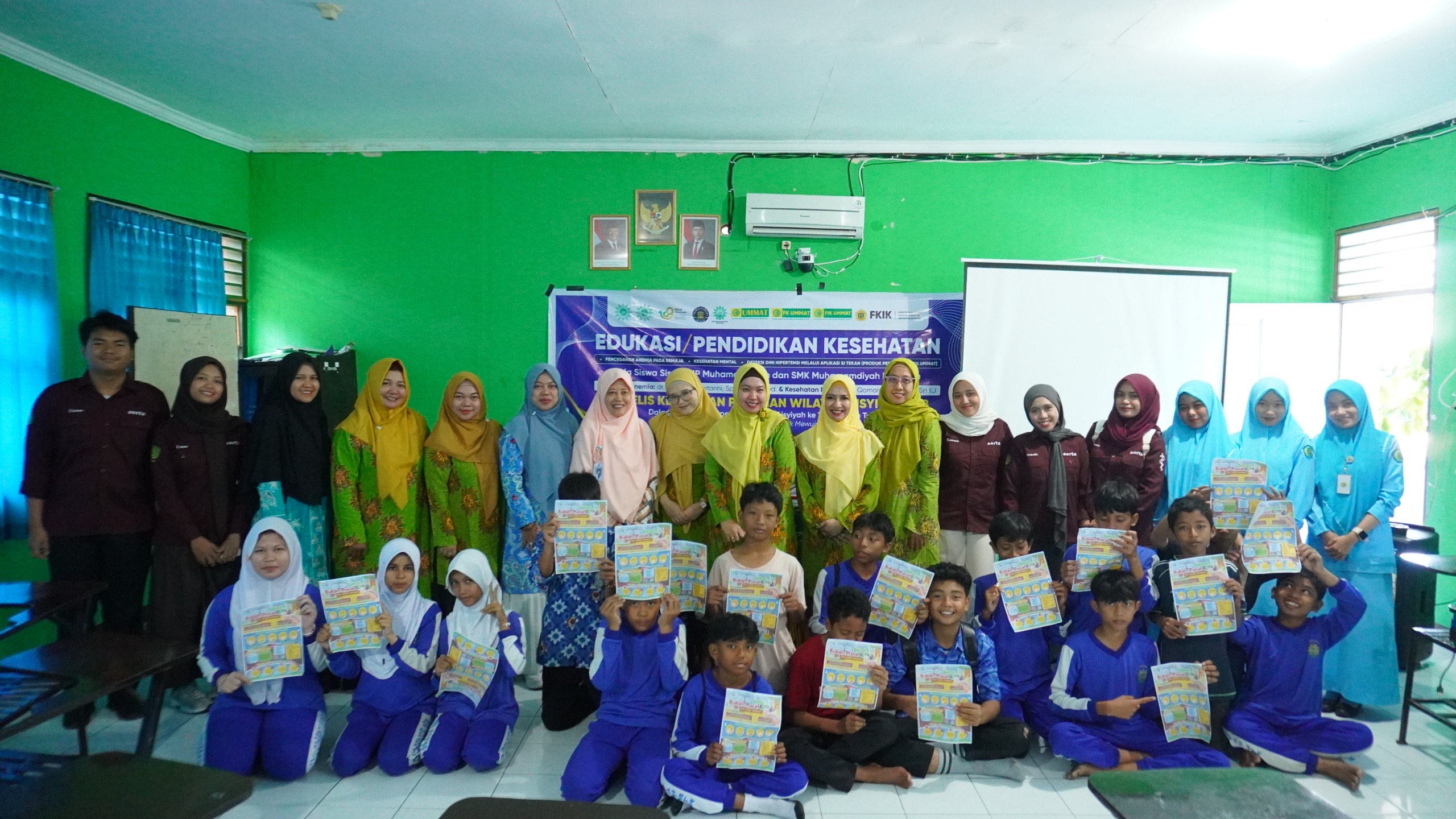 Edukasi Kesehatan Remaja Warnai Milad ke-109 ‘Aisyiyah, PWA NTB Gandeng FK UMMAT, FIK UMMAT dan FKIK Unram