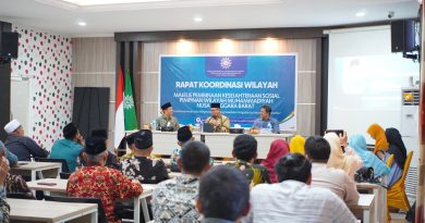 Peserta Rakorwil MPKS PWM NTB mengikuti pembahasan penguatan LKSA dan transformasi layanan sosial Muhammadiyah di BGTK NTB.